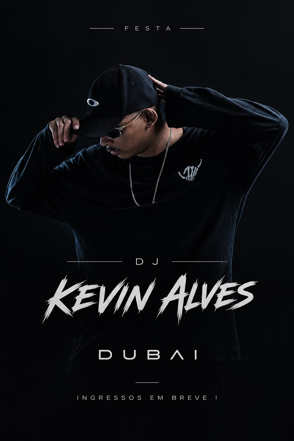Retrato promocional de DJ Kevin Alves