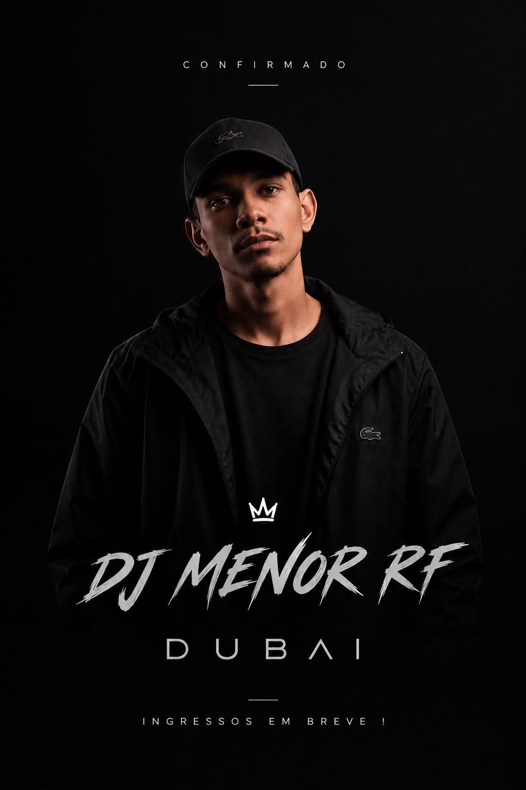 Retrato promocional de DJ Menor RF