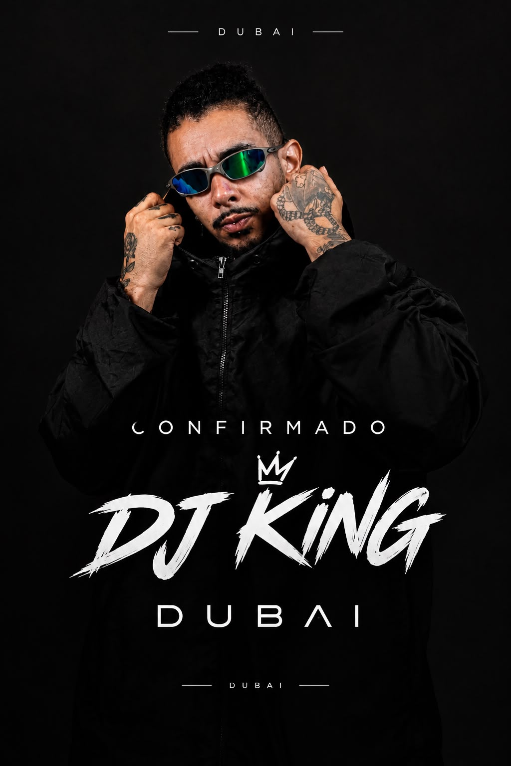 Retrato promocional de DJ King